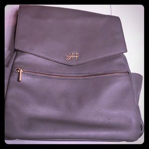 Freshly picked classic gray diaper bag